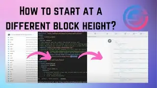 How to start at a different SubQuery project block height?