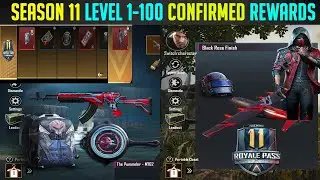 Season 11 Royale Pass Level 1-100 Confirmed Rewards & Gameplay Pubg Mobile