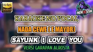 Chombi - Sayunk I Love You - Karaoke No Vocal Nada Cewe - Koplo Jandut Garapan Alrosta