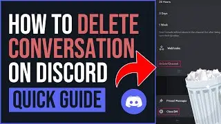 How To Delete Conversation On Discord (QUICK GUIDE)
