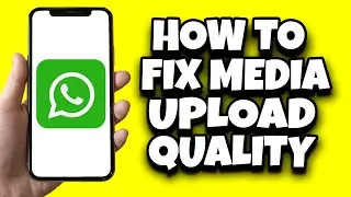 How To Fix WhatsApp Media Upload Quality Not Showing (2024)
