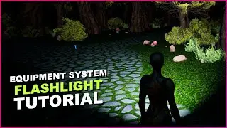 UE5 Flashlight Tutorial with Battery HUD