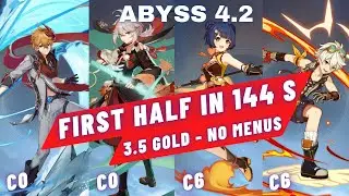 Abyss 4.2 C0 International Top Half 144 seconds