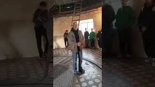 Кружковцы Московского планетария на экскурсии в обсерватории на Красной Пресне