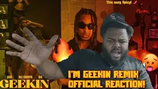 DDG - I’m Geekin Remix (feat. NLE Choppa, BIA) [Official Music Video Reaction] | ECN.