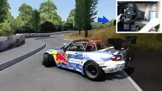 Drifting MAD MIKE Whiddett's Mx5 - Assetto Corsa - Fanatec Setup