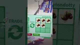 Mega Neon Snowball Trade Fail Adopt Me #shorts