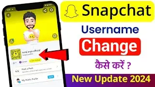 Snapchat ka username kaise change kare | How to change snapchat username
