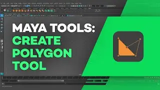 Maya's Create Polygon Tool