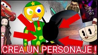 Patrosquy te enseña a hacer un personaje original en 8 pasos :v (vídeo NO hecho en serio).