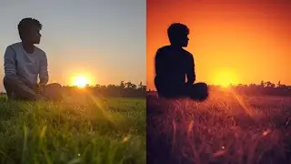 Dark Yellow Shadow Effect | How To Make Shadow Edit | Picsart Tutorial
