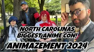 ANIMAZEMENT 2024 ANIME COSPLAY VLOG - Artist Alley, Masquerade and more!!
