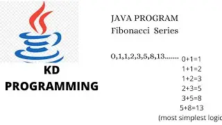 Java Program for fibonacci Series#0,1,1,2,3.......#Using for loop