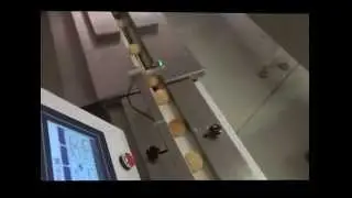 biscuit pile on flow  pack line