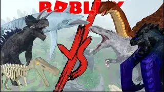 *GIANT* WAR AGAINST KOSERS! 3v3 WAR! *WHO WON?* - ROBLOX Dinosaur Simulator