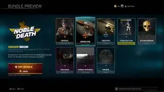 *NEW* Noble Death Bundle Showcase in Call Of Duty Warzone/Vanguard!