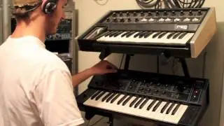 Synthrotek NEW 8 step sequencer DEMO #2 Analog Noise Maker!