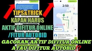 GACORAN AKTIF DIFITUR ONLINE ATAU FITUR AUTOBID⁉️,tips kapan harus aktif difitur online dan autobid