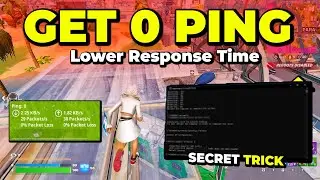 How I Got 0 Ping in Fortnite Chapter 6! 🔥 (Lower Ping Guide 2025)