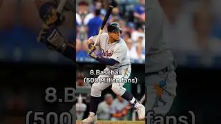 top 10 most popular sports in world 🌍 #shorts  #sports