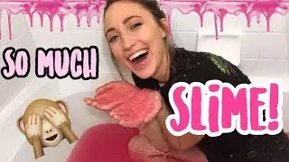 Q&A SLIME BATH CHALLENGE!