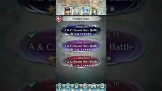 FE Heroes Alm & Celica Bound Hero Battle Infernal