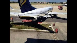#swiss001landing | Cursed -105 fpm butter landing | Ryanair 747-8