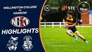 HIGHLIGHTS: WELLINGTON COLLEGE vs HARROW | SCHOOLS RUGBY