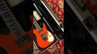 Jackson Custom Shop Custom Select Soloist Neon Orange