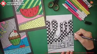 22 -   Pop Art Düzenlemeler