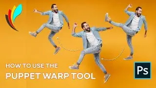 HOW TO USE PUPPET WARP in Photoshop - Image Manipulation