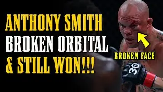 Anthony Smith WINS with a BROKEN FACE!!! What an Absolute SAVAGE!!