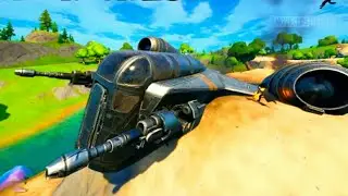 Visit the Razor Crest Location - Mandalorian (Beskar Quests) Fortnite Season 5 Week 1 Challenge