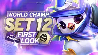 World Champion Tries Set 12 for the First Time | TFT PBE Gameplay