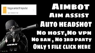Aimbot pubg mobile | Aim assist | no ban lag fix