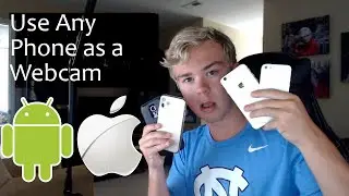 How to Use and Phone as a Webcam in OBS and Zoom! (iPhone & Android)