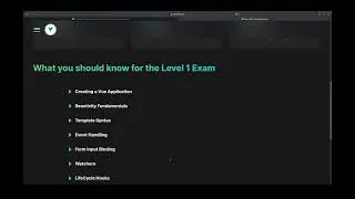 VueJS Level 1 Crash Course: Get Certified Fast (Vue 3)