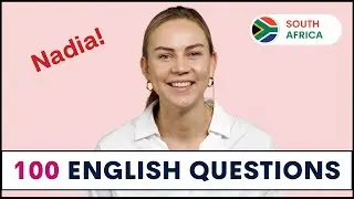 100 Common English Questions with Nadia | How to Ask and Answer English Questions