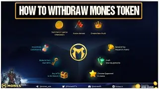 MONES NFT MMORPG STRATEGY HOW TO WITHDRAW TOKEN AND NFT