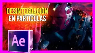 🔴 Como Hacer Efecto DESINTEGRACION en After Effects  💡 Efecto WANDAVISION After Effects 2021