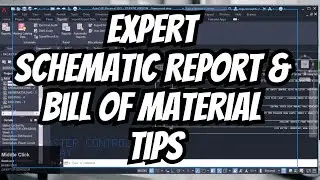 AutoCAD Electrical 7.1: Expert Tips for Generating Schematic Reports and BOM