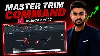 AutoCAD Beginner Course | Trim Command Explained AutoCAD Tutorial