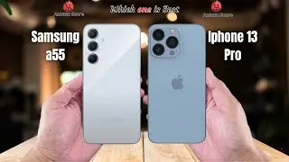 Samsung a55 vs Iphone 13 Pro  Full comparison ⚡Which one is Best