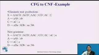 Conversion Context Free Grammar to Chomsky Normal Form