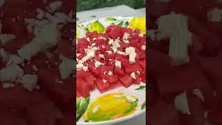 Rezept: Wassermelone Feta Salat