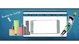 HOW TO ADD MOBILE FRAME TO YOUR VIDEO WITH ANDROID