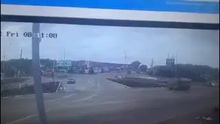 BREAKING Ukrainian military vehicles seized by Russian troops wearing Ukrainian uniforms