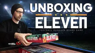 Eleven Football Manager Board Game - Unboxing