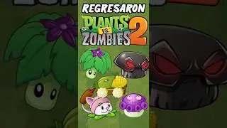 PLANTAS de PVZ 1 QUE REGRESARON en PVZ 2 (Plantas Vs Zombies 2) 