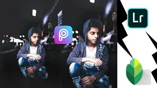 How to edit night street photo || Rare edits